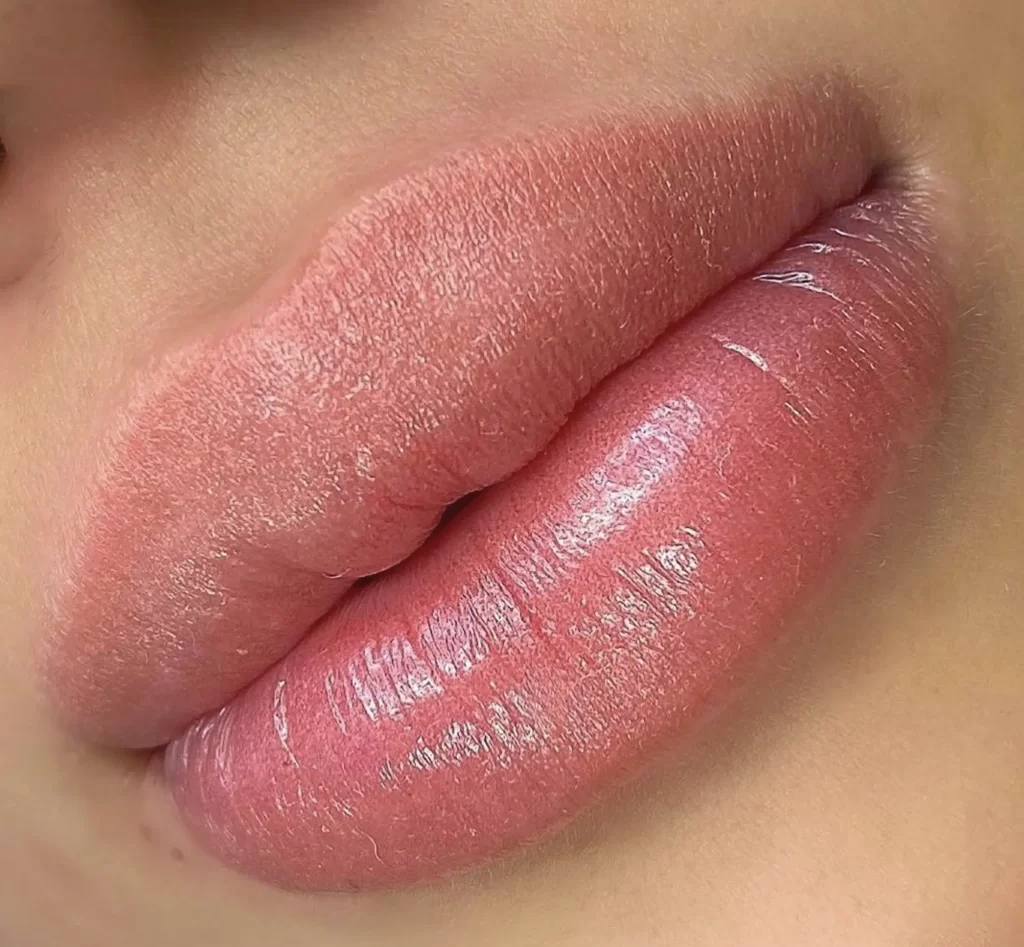 lip tattoo